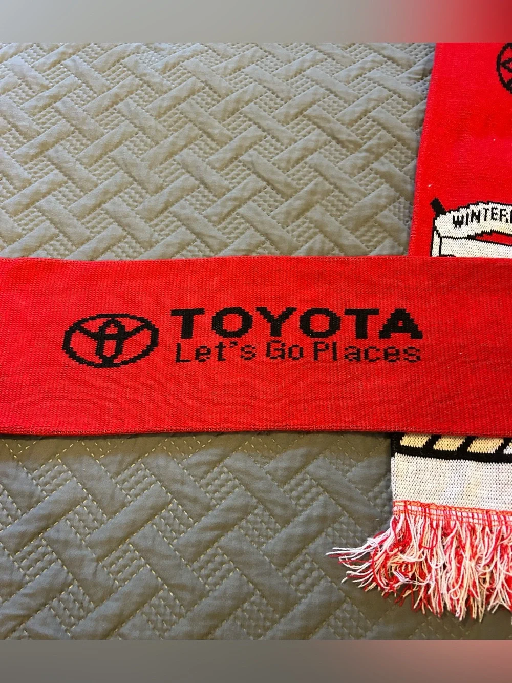 2- Portland Winter hawks scarves